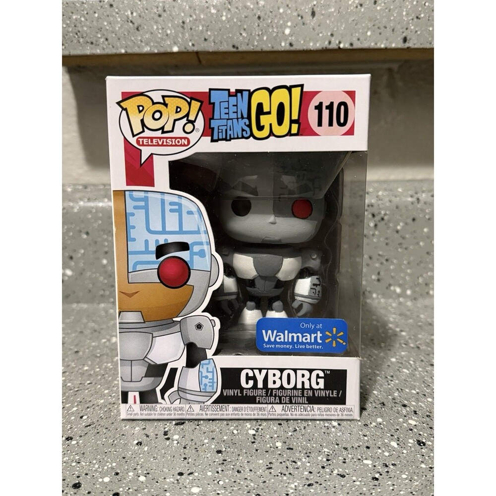 Funko Pop Nega CYBORG Teen Titans Go Custom